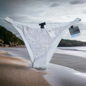 💥NWT💥 LA HEARTS 💕  - Grey & Peach Floral Bikini Bottom